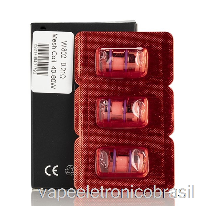 Vape Vaporesso Hellvape X Wirice Launcher W8 Bobinas De Substituição 0,21ohm W802 Bobinas De Malha